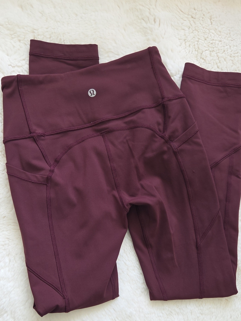 lululemon athletica High-Rise Leggings in Plum Size 2